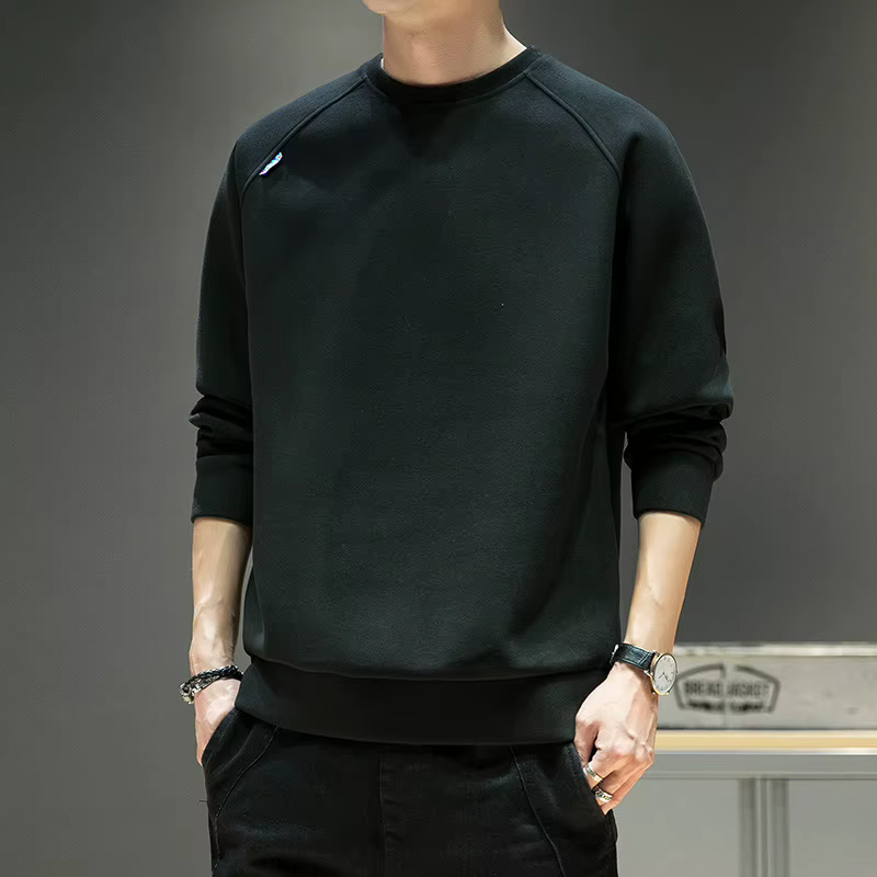 Pull Homme Printemps 2026 Nouvelle Tendance Décontractée Polyvalente Mode Haut à Manches Longues pou