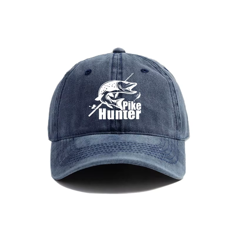DistMurcia Pike Hunter Casquette de baseball Chapeaux Casquette FishSuffolk Pêche Hommes Rétro Extér