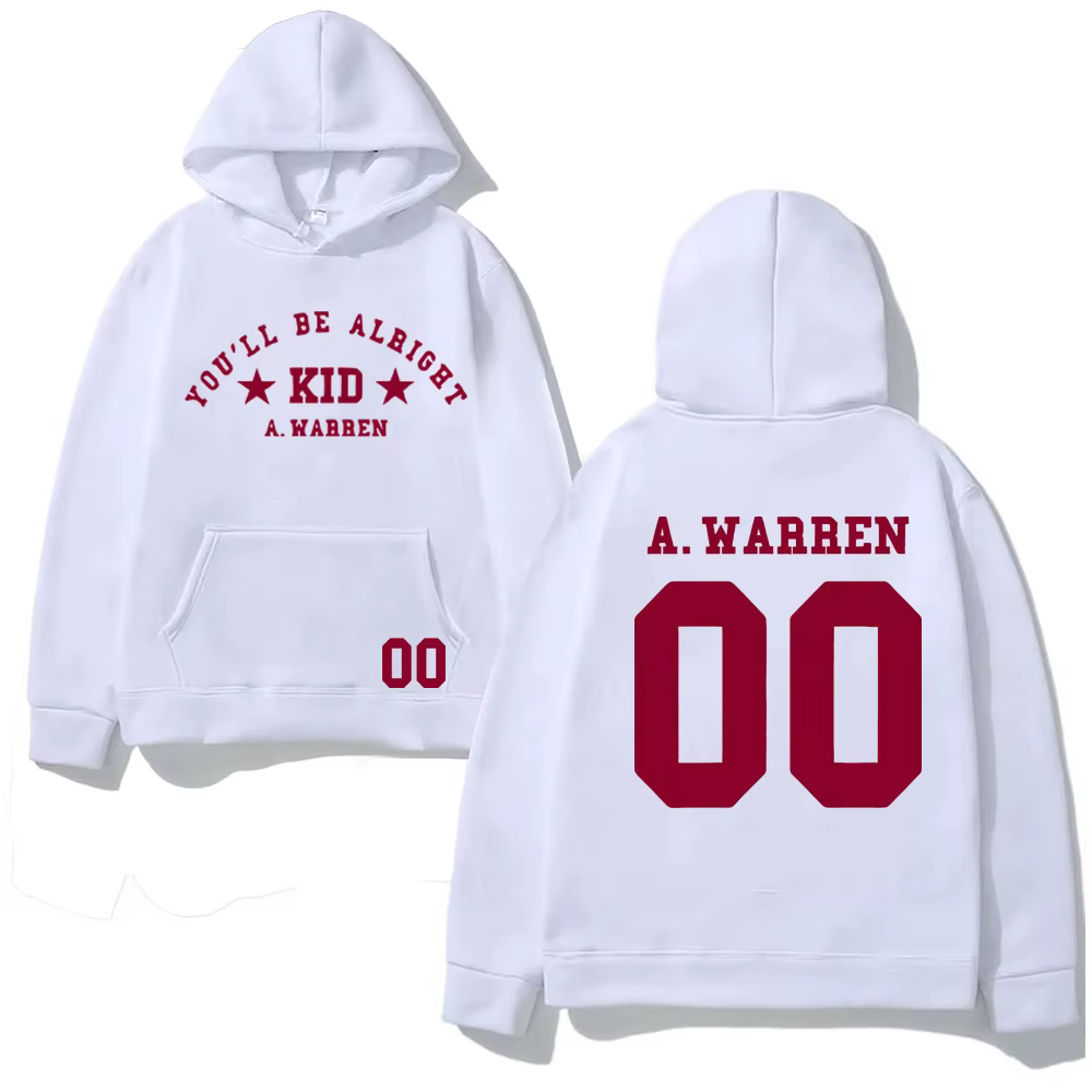You'll Be Alright sweat à capuche Alex Warren 2025NEW unisexe sweat à capuche confortable sweat manc