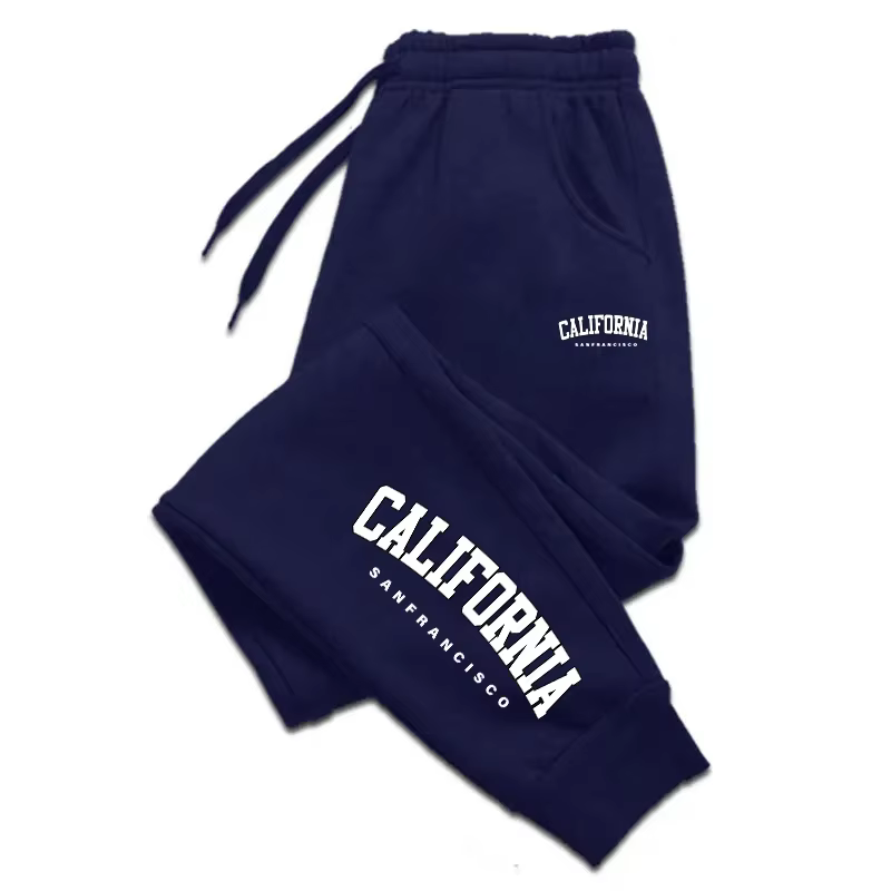 Pantalons de sport de Jogging pour hommes, pantalons de survêtement quotidiens, décontractés et poly