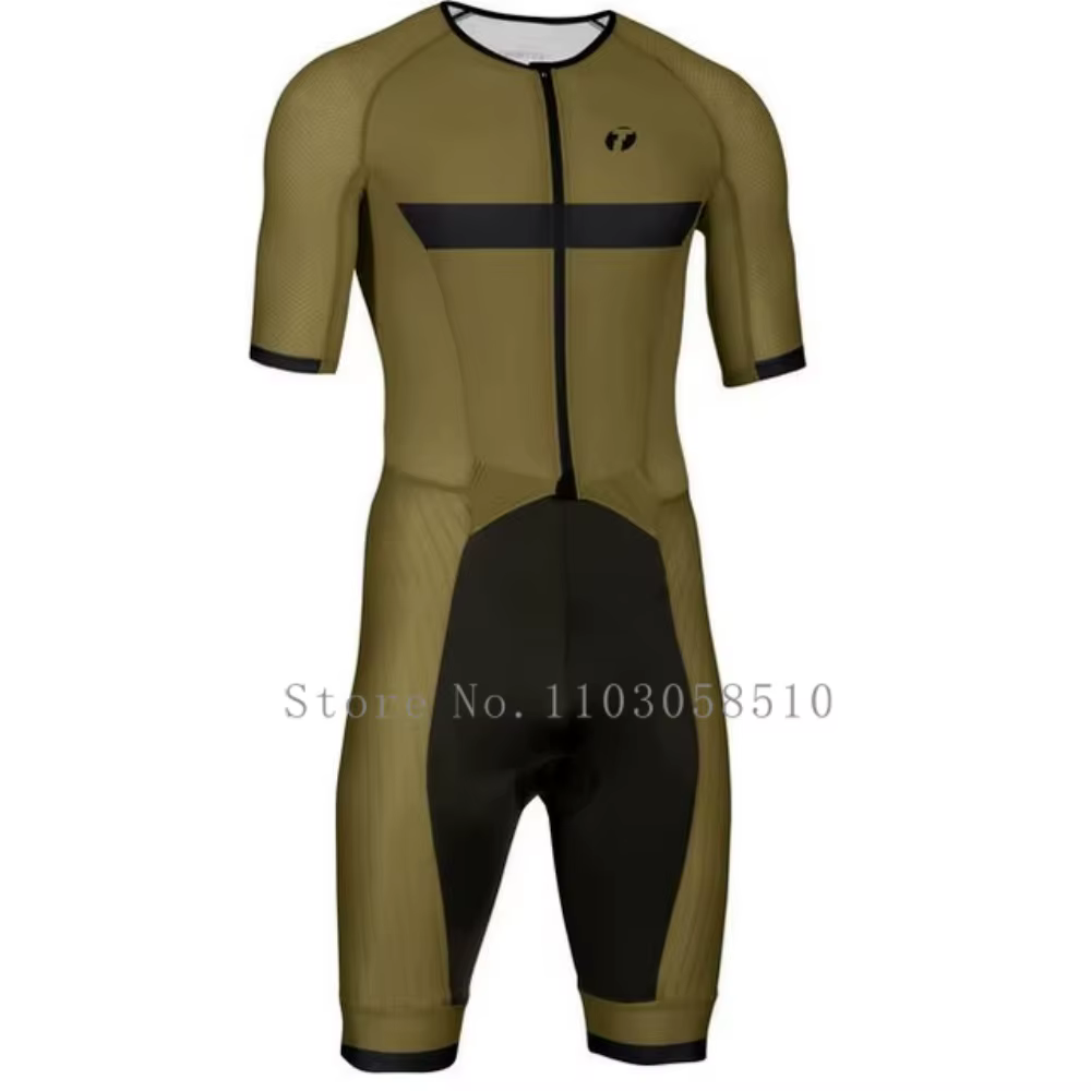 TRIMaler- Combinaison Trisuit TriDuvet pour la Natation, Combinaison de Cyclisme, Combinaison de Cou