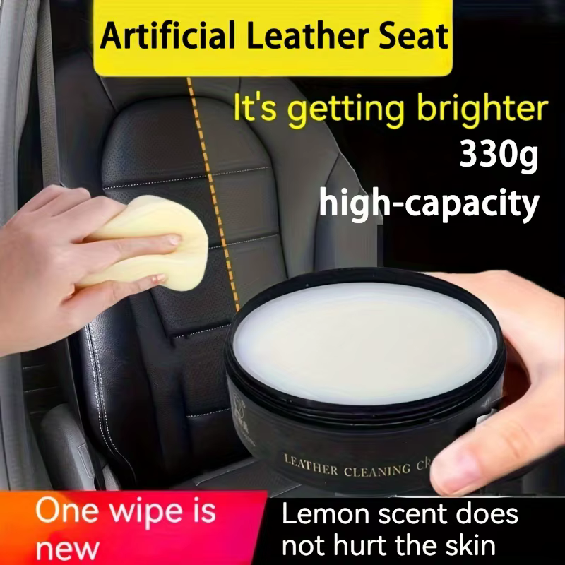 Huile d'entretien de siège en cuir de voiture, crème multifonctionnelle, polissage intérieur, élimin