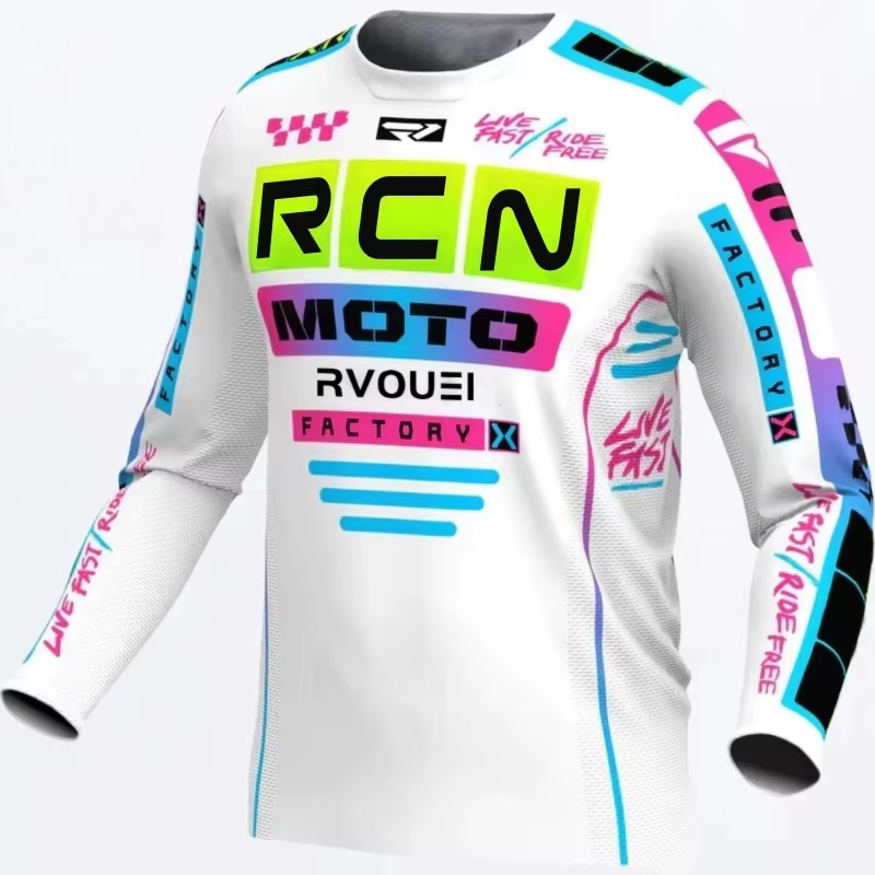 Maillots de VTT Enduro Downhill, Chemises de Moto Tout-Terrain DH, Maillots de Motocross, Vêtements 