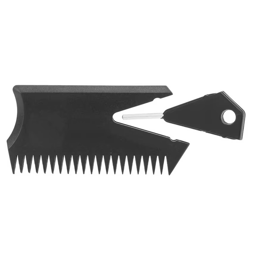 Peigne à cire pour planche de Surf SUP, peigne pour enlever la cire avec clé à ailerons pour Sports 