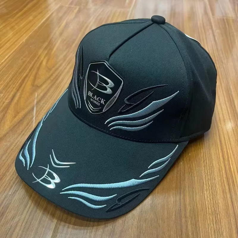 Gamakatsu casquette de pêche imperméable en plein air respirant coton chapeau de pêche été lettre ca