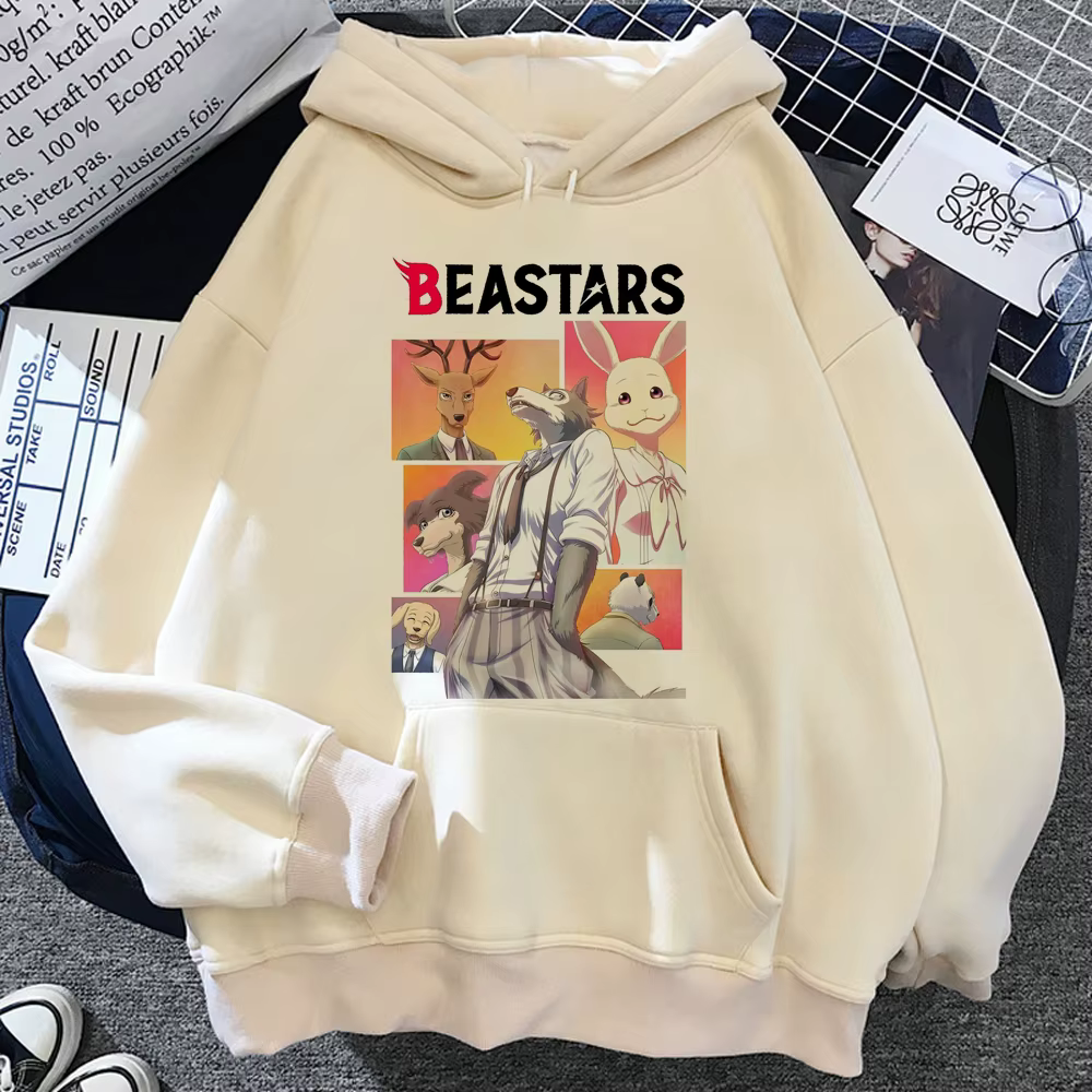 Beastars veste à capuche pour femme anime style coréen gothique streetwear pull femmes pull japonais