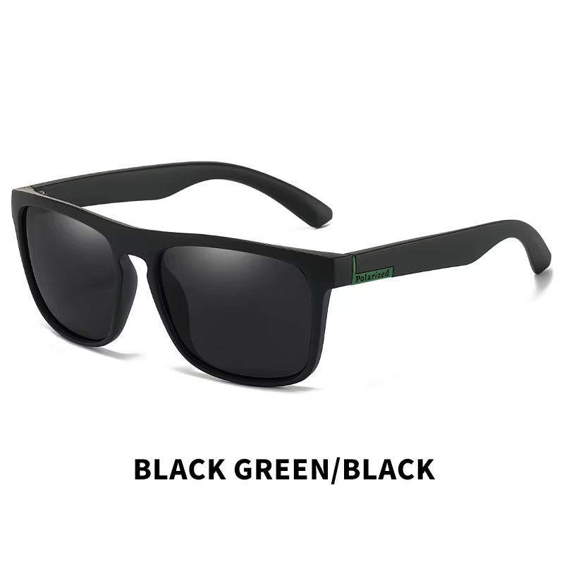 Lunettes de soleil polarisées carrées Vintage pour hommes et femmes, pour la conduite, la pêche, mar