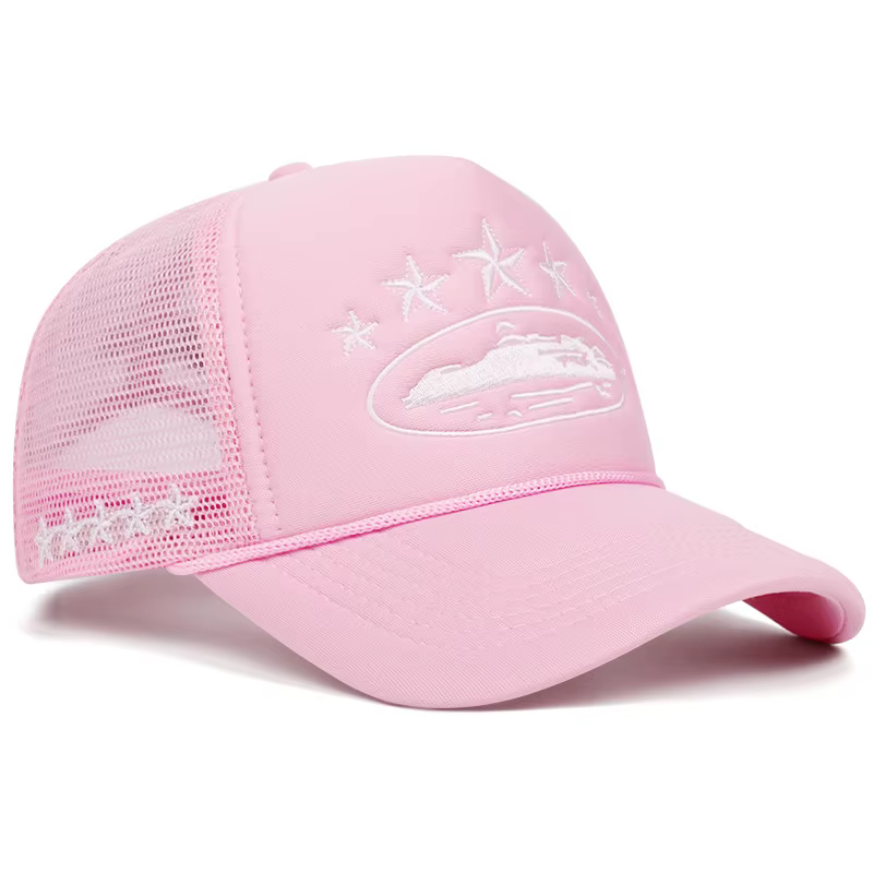 Mode nouveau unisexe impression chapeaux de Baseball Hip Hop respirant personnel parasol maille poly