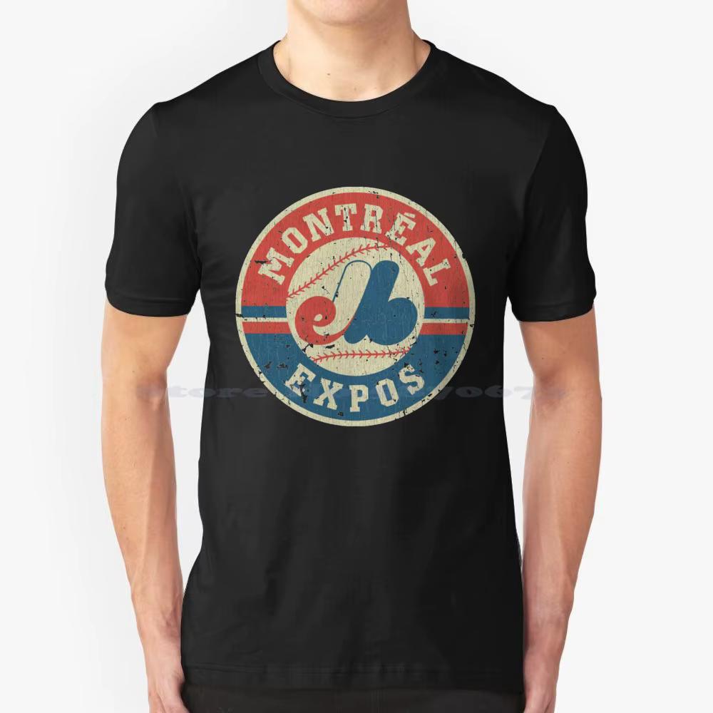 T-Shirt d'Équipe de Baseball 1969 en Coton pour Amoureux du Baseball, Équipe de Canada, Distance, Mu