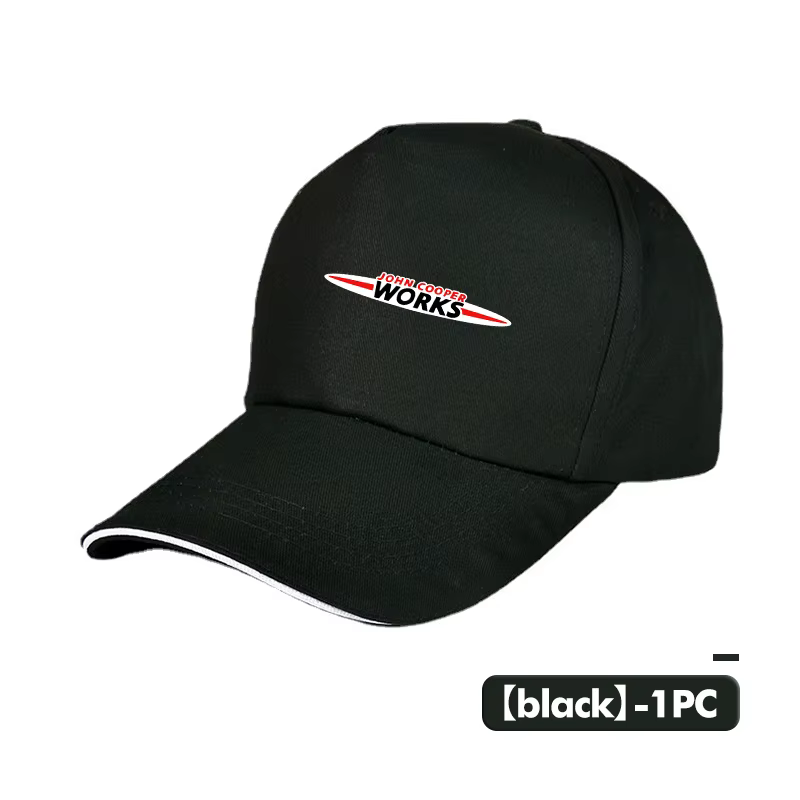Casquette de baseball brodée unisexe, chapeau de sport en plein air, casquette à visière pour MINI J