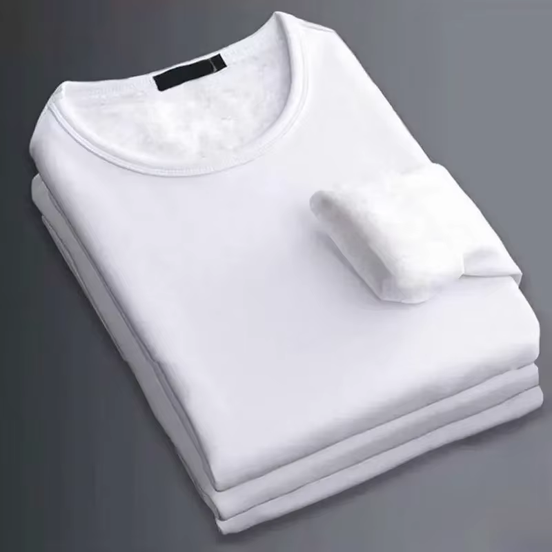 T-shirt thermique à manches longues pour homme, sous-vêtement thermique, haut thermique, sous-vêteme