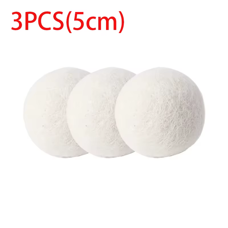 Boules de séchage en laine pour machine à laver, adoucissant réutilisable pour vêtements, accélérate