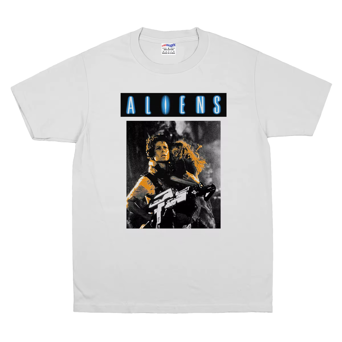 T-shirt Aliens classique, film d'horreur science-fiction, Ellen Ripley, design spatial rétro, haut p