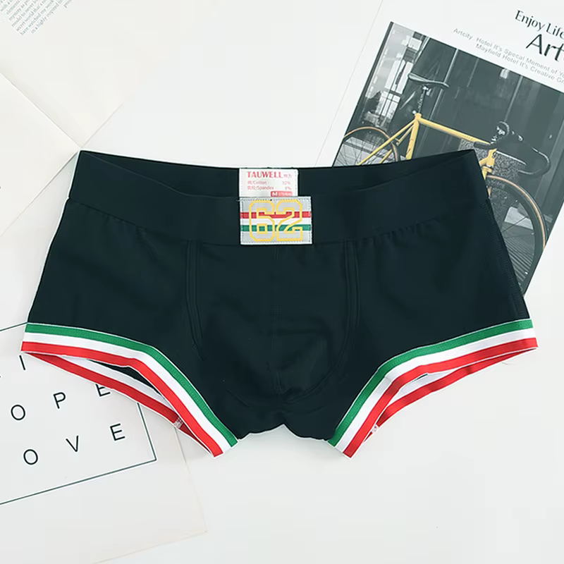 Boxer en coton pour homme, sous-vêtement, caleçon, caleçon, long, freegun, offre spéciale, 2023