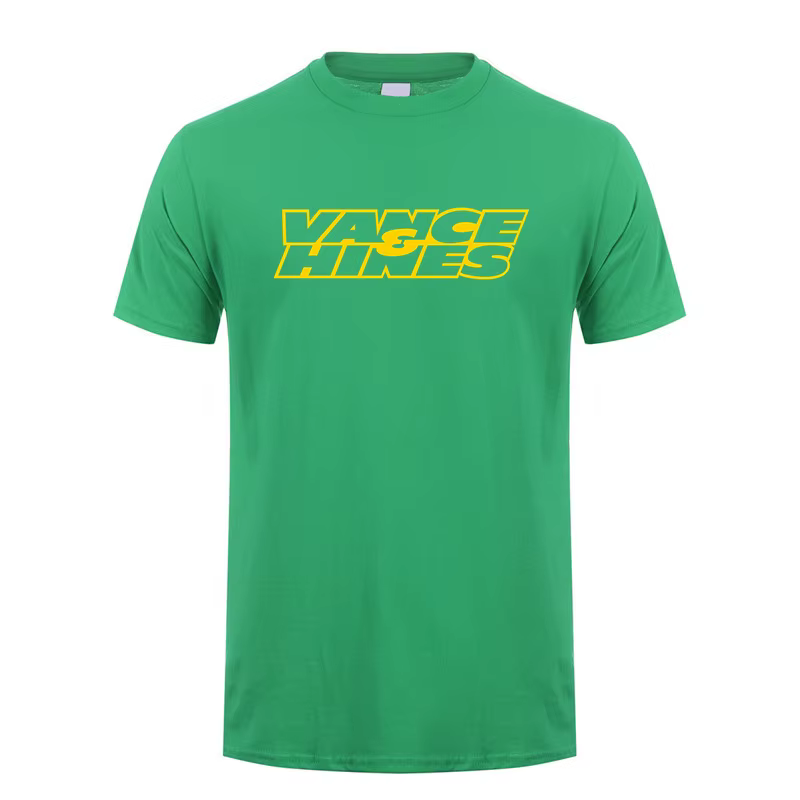 Vance et Hines T Shirt d'été Hommes Coton à manches courtes Vance et Hines Moto Racing Économie Cade