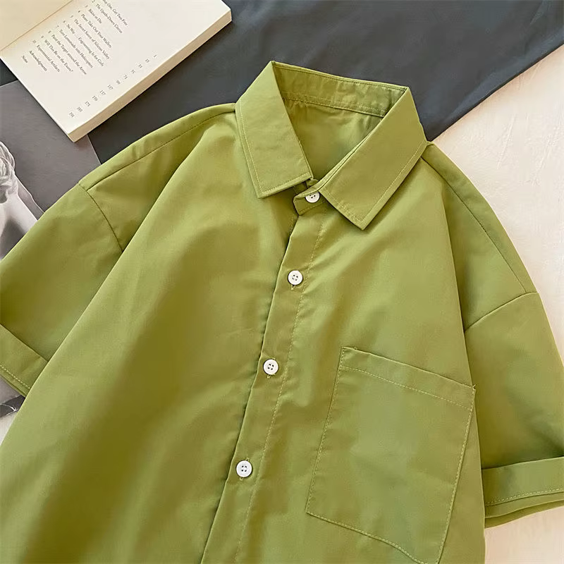 XEJ-Chemisiers élégants pour femmes, chemises d'été pour femmes, chemise blanche à manches courtes, 