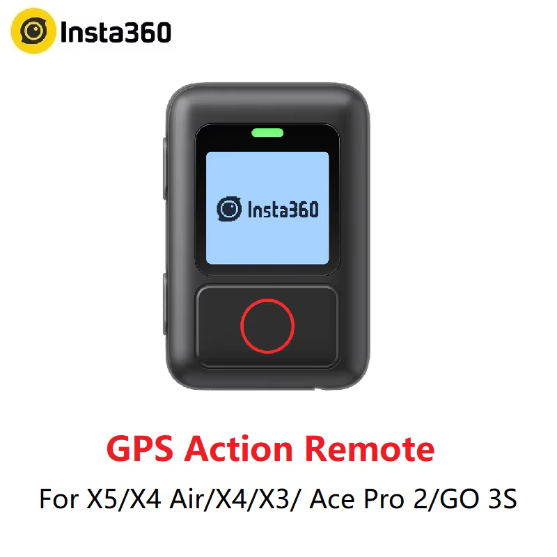 Insta360 – télécommande d'action GPS pour X5\X4\X3\Ace Pro 2\ONE X2\ONE RS\GO 3S Insta 360, accessoi