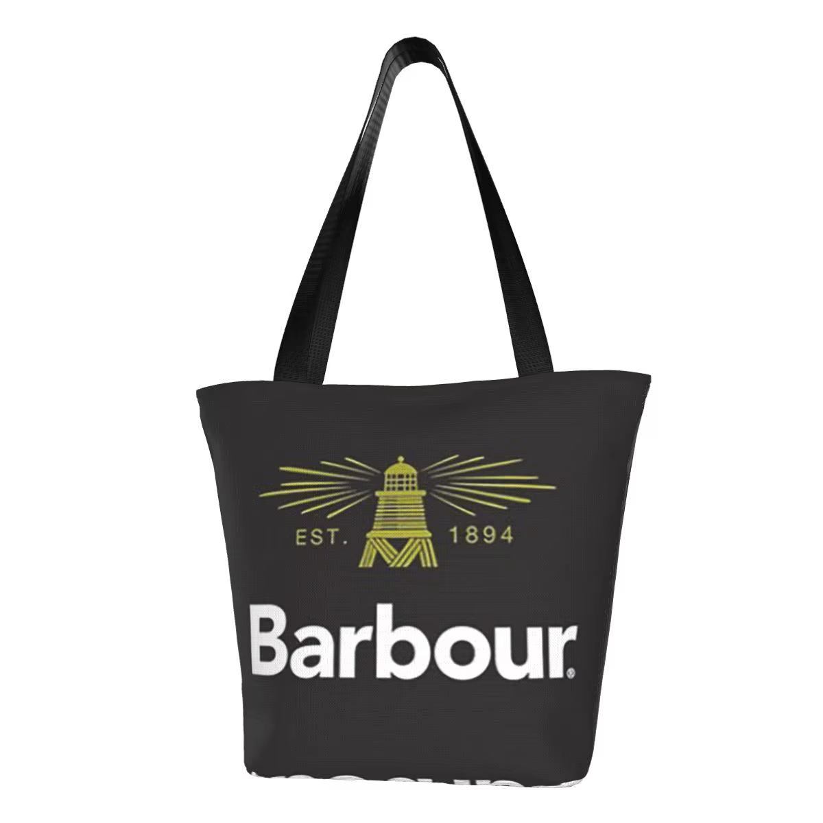 Barbour Shopping sac fourre-tout toile grande capacité sacs à bandoulière Shopper épicerie sac à mai