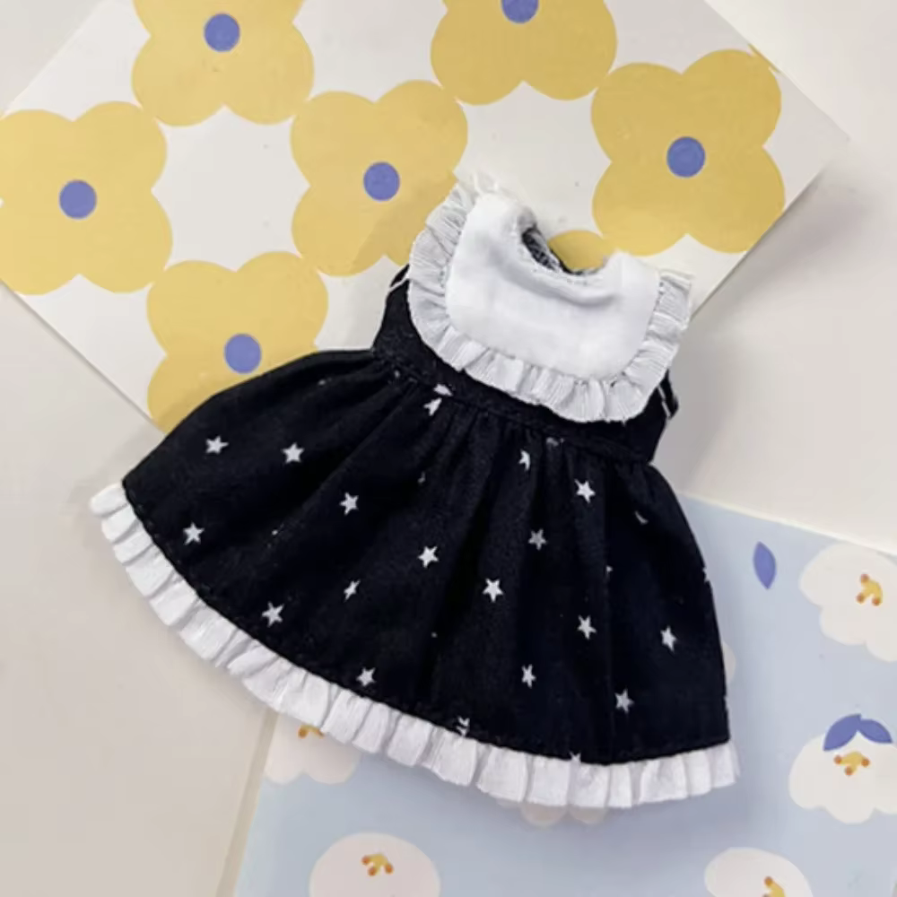 Robes imprimées faites à la main pour poupées OB11 1/11 BJD, accessoires, jupe, vêtements, beurre, b