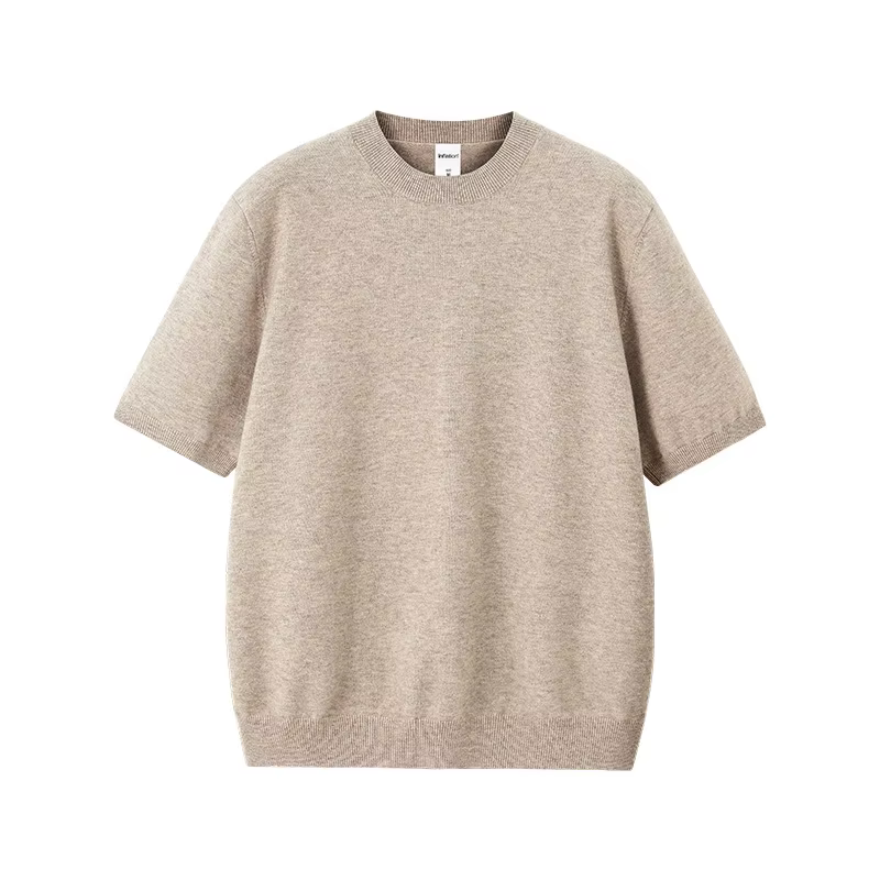 T-shirt pour homme, nouvelle collection printemps 2026, marque tendance, pull en maille ample et cha