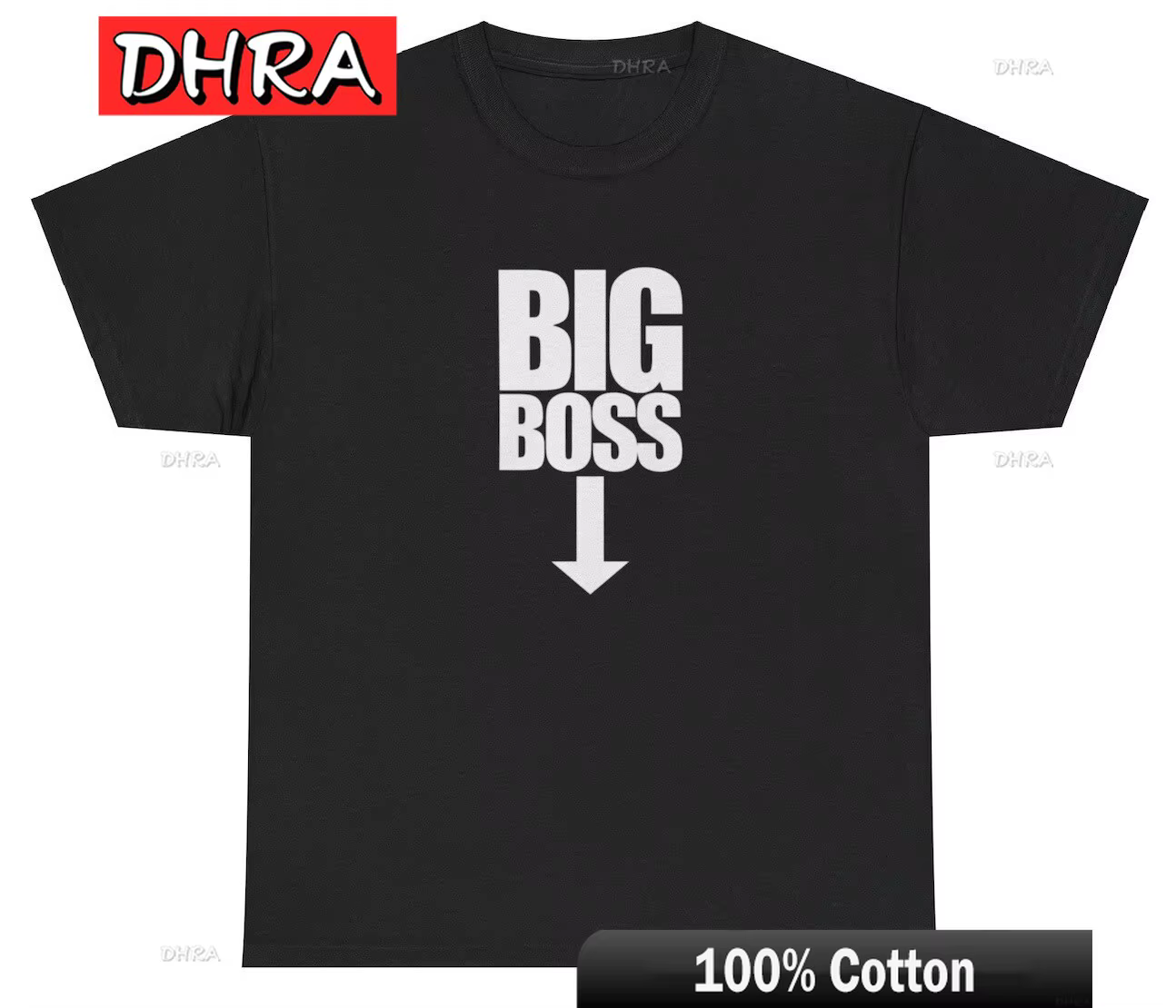 Big Boss flèche T-Shirt drôle inapproprié idiot Gen Z Meme humour bizarre T-Shirt décontracté coton 