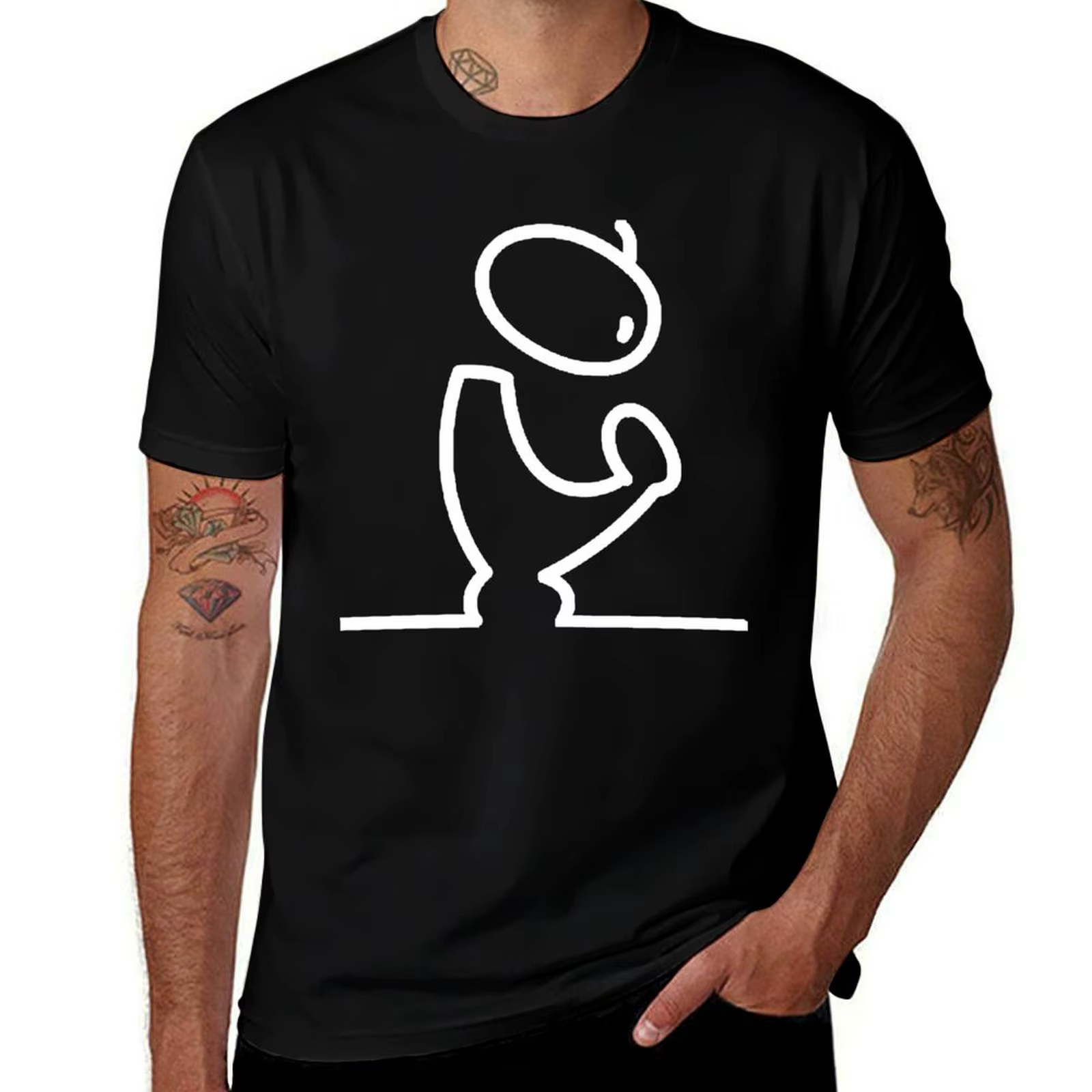 GIGI DAGOSTINO Musique de danse édition années 90. T-shirt classique anti-boulochage, t-shirt décont