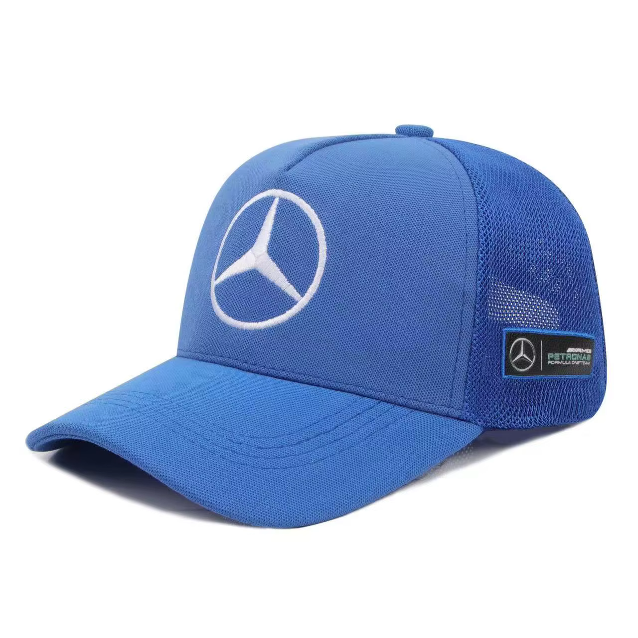 Casquette de baseball réglable en cuir et maille, style trucker, pour le sport et les activités de p