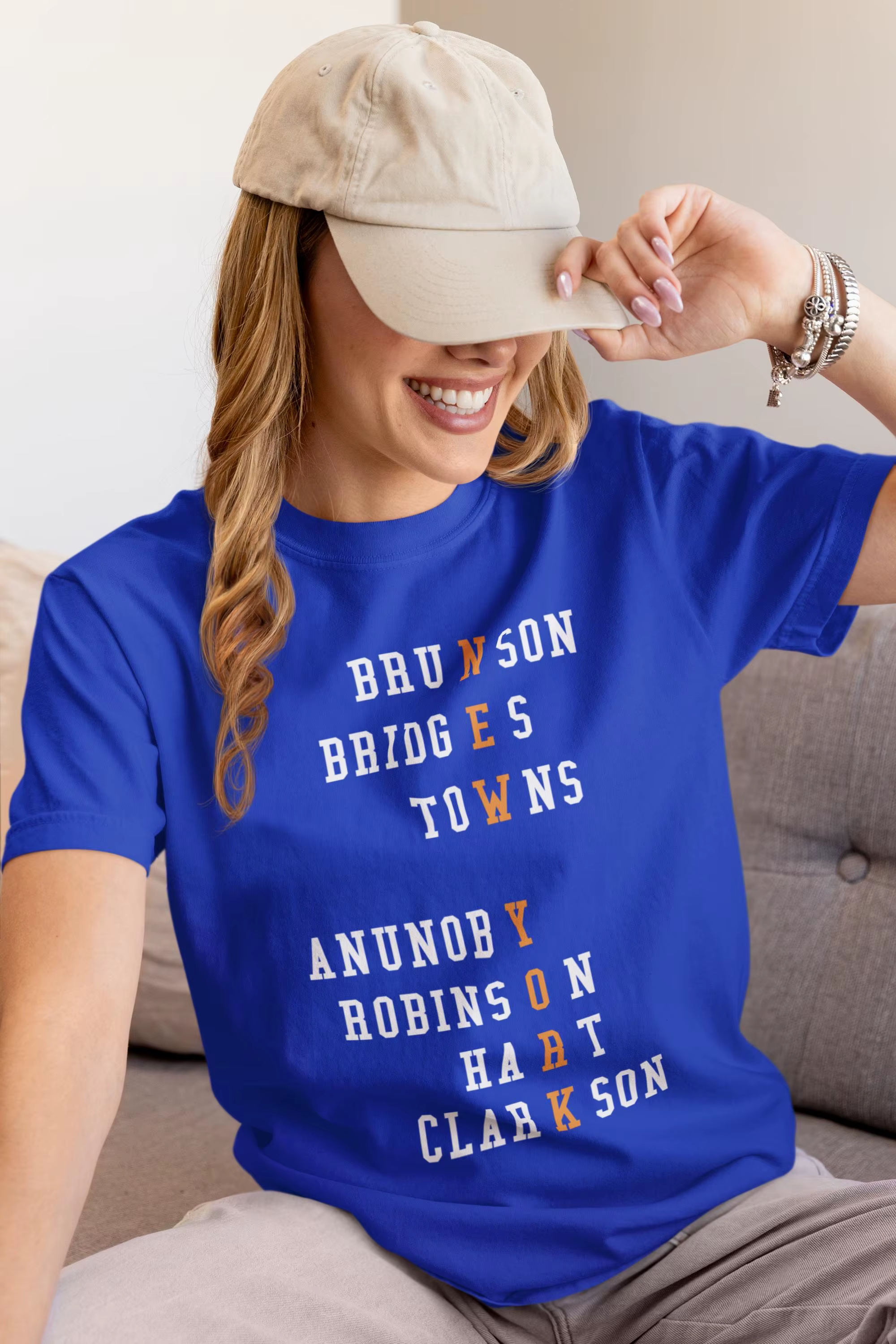 T-shirt New York Knicks Core Player List pour hommes et femmes, chemises d'été en coton, haut de spo