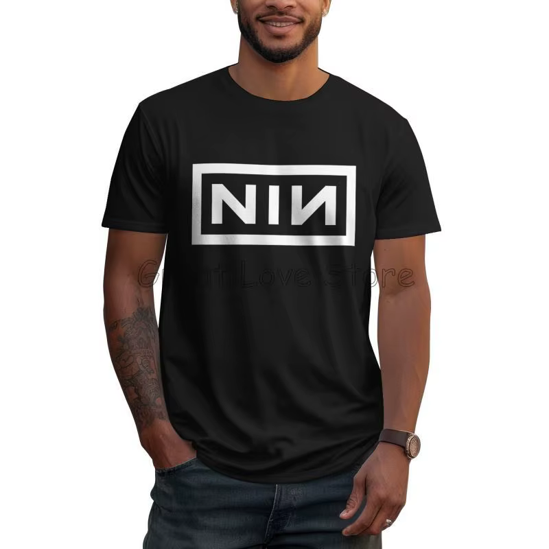 Nouveauté neuf pouces ongles NIN T-Shirts hommes col rond t-shirt à manches courtes t-shirt été coto
