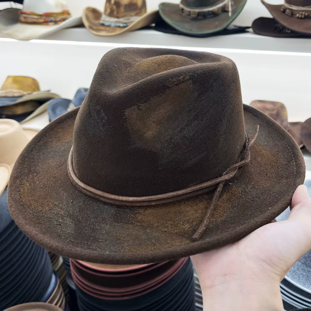 Fedora chapeaux femmes hommes Vintage Trilby casquettes rétro laine Fedoras casquettes à la mode à l