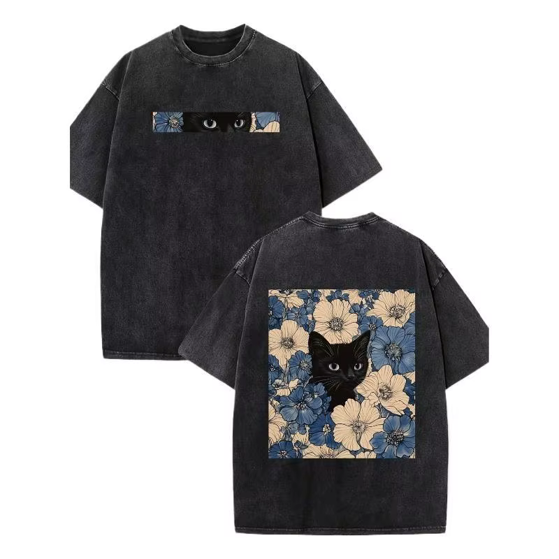 T-shirt Y2k à manches courtes et col rond pour homme, vêtements pour homme, nouveau haut, t-shirts p