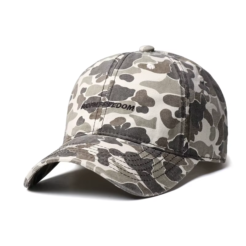 CamSolomon-Casquette de Baseball Verte à Bords Incurvés pour Homme, Chapeau de Camping de Style Rétr