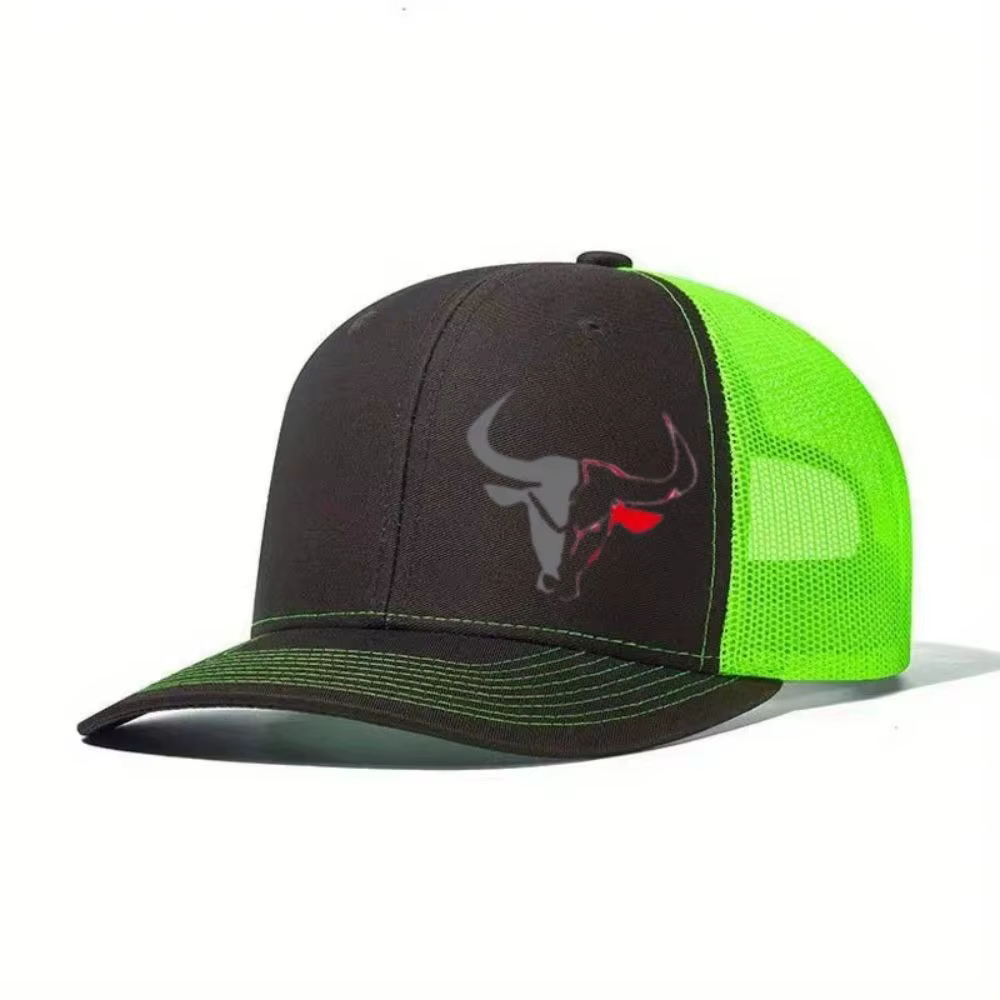Casquette de Baseball d'été décontractée avec tête de taureau imprimée, visière de sport Hip Hop res