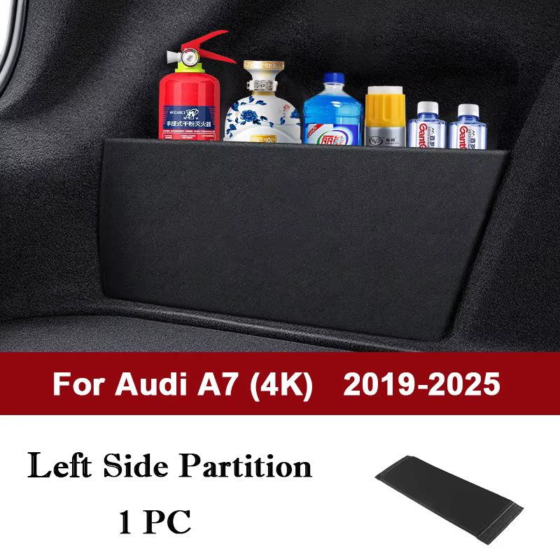 Organisateur de coffre de voiture, cloison latérale, pièces automobiles, accessoires de coffre intér