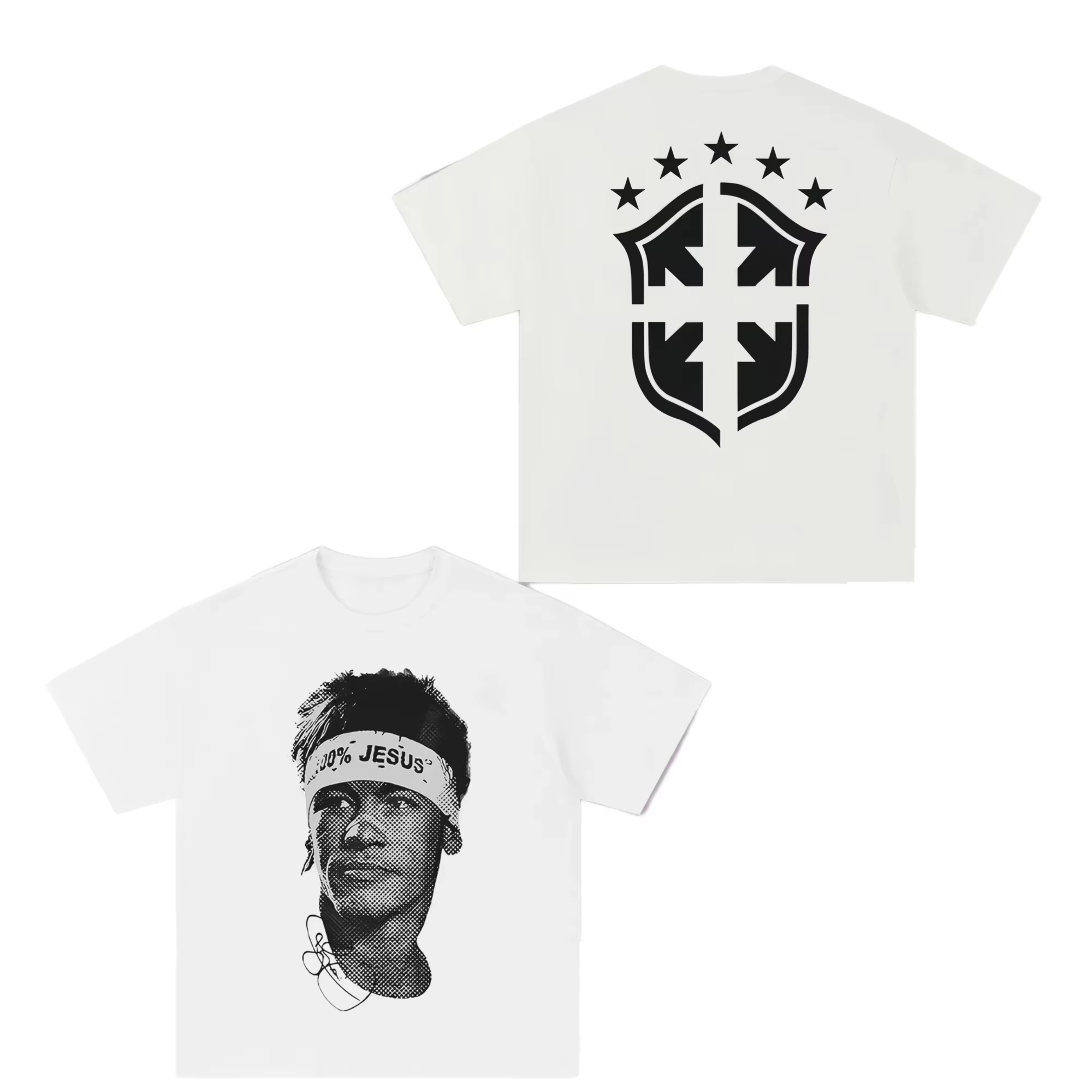 Neymar Football américain étoile imprimer 100% coton à manches courtes T-shirt hommes femmes vêtemen