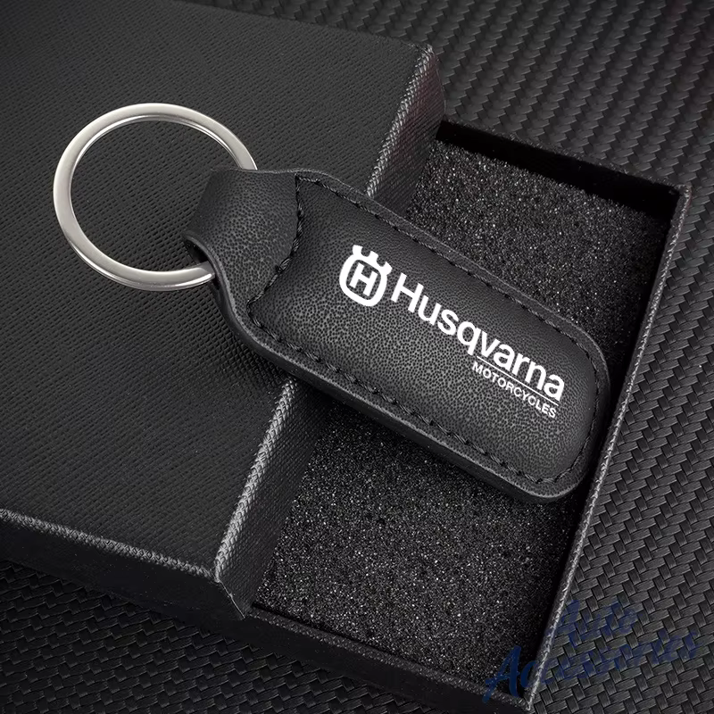 Porte-clés de voiture en cuir, pendentif, bijoux, accessoire cadeau pour Husqvarna 701 SUPERMOTO & E