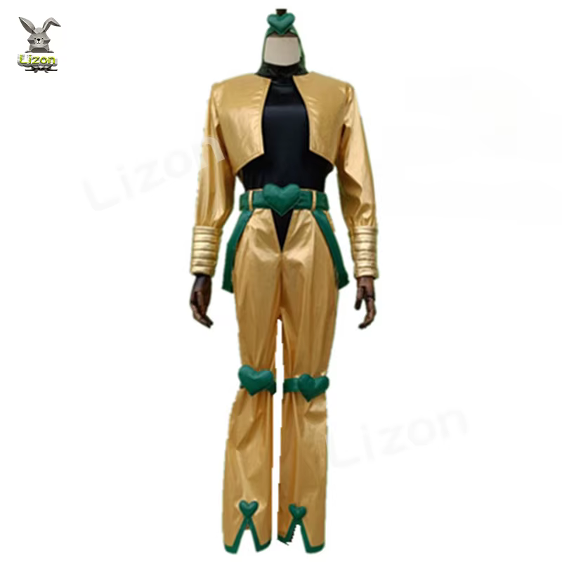 Costume de Cosplay Anime Ives Arre Adventure, Vêtements de ixd'Halloween, Version Dorée, Dio Diego B