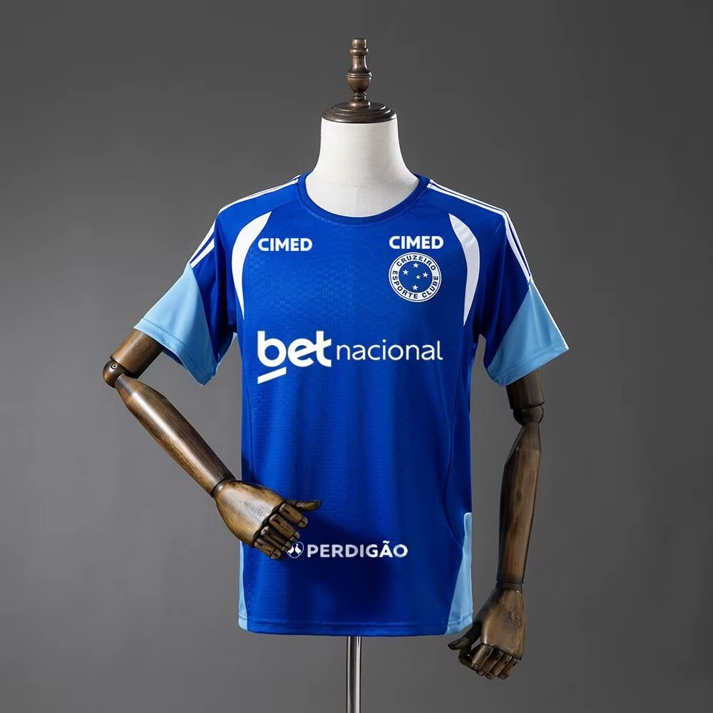 Nouveau modèle 2026 – Vêtements d'entraînement Cruzeiro les plus vendus – T-shirt assorti Y2K pour h