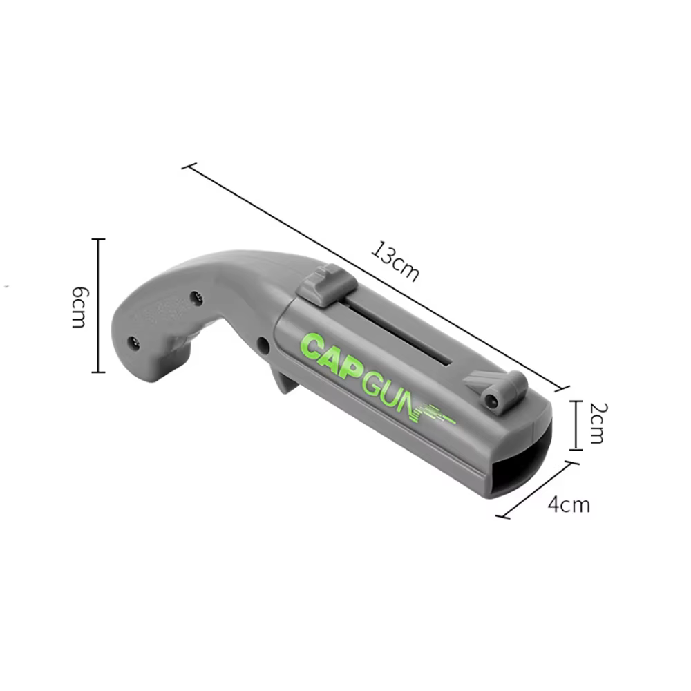 Pistolet à capsules portable créatif, lanceur de capsules volantes, ouvre-bière, outils de bar, ouvr