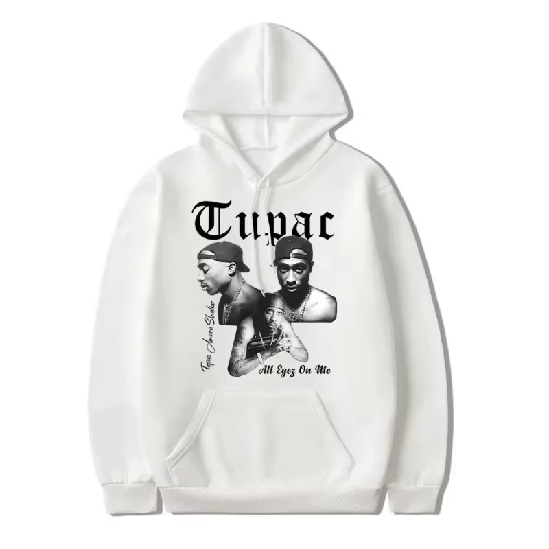 Rappeur Tupac 2pac sweat à capuche hommes femmes vêtements sweat hommes sweat à capuche pour femme m