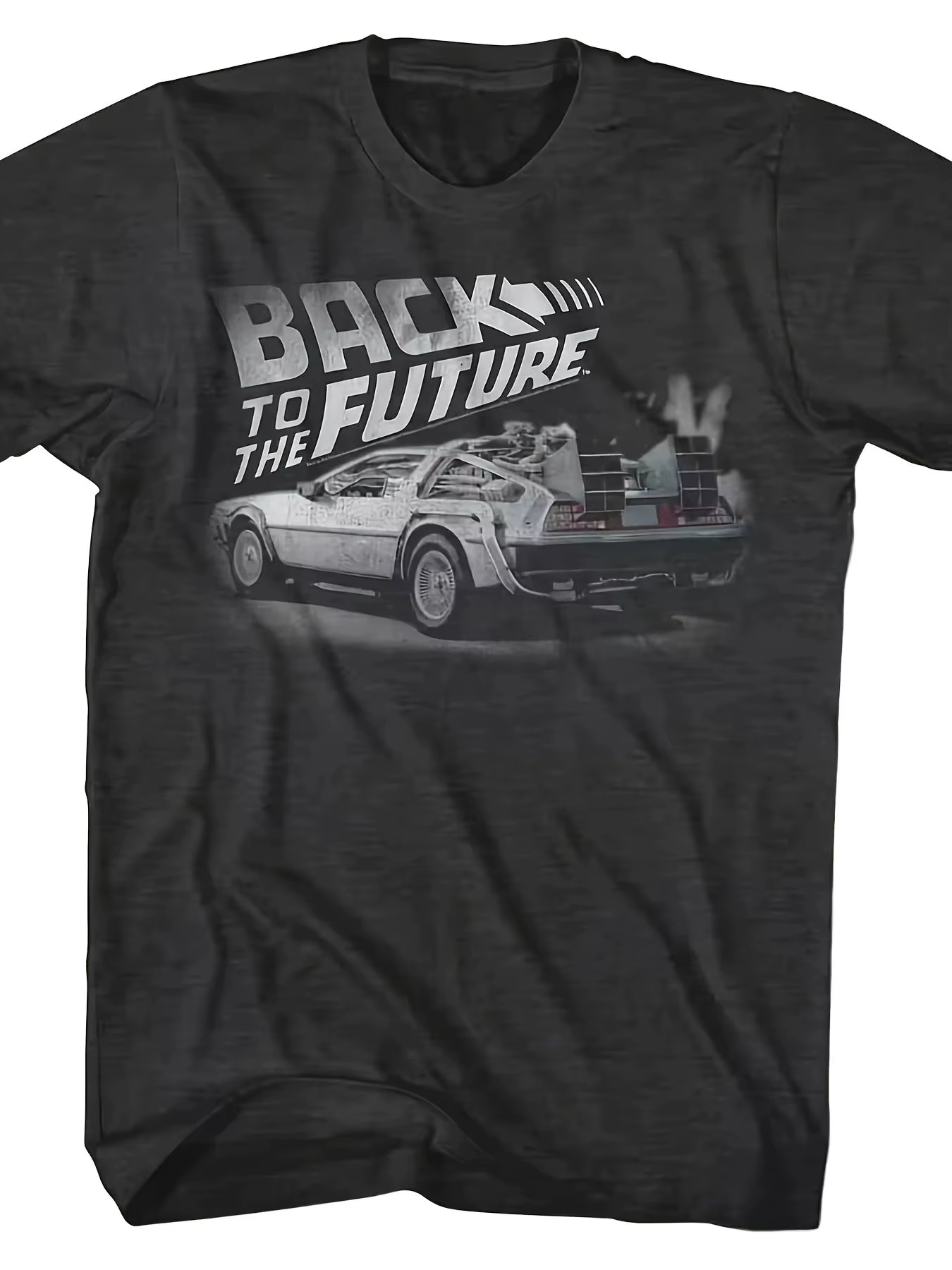 T-shirt Delorean Time Machine style années 80, t-shirt vintage, t-shirt à imprimé graphique sur le t