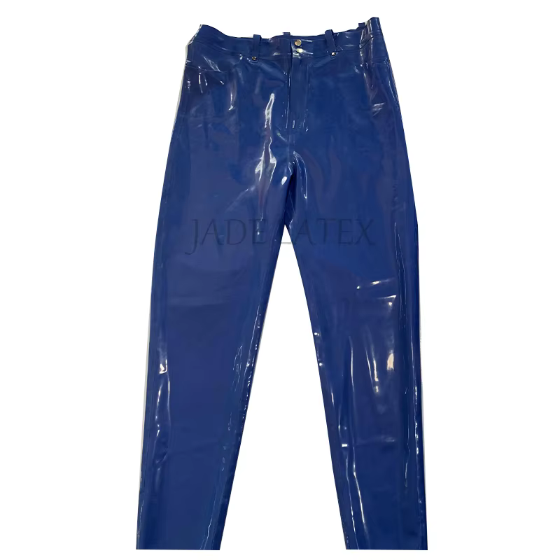 Pantalon en Latex pour Homme avec Poche et lèvent, Style de Loisirs, Taille et Couleur Personnalisée