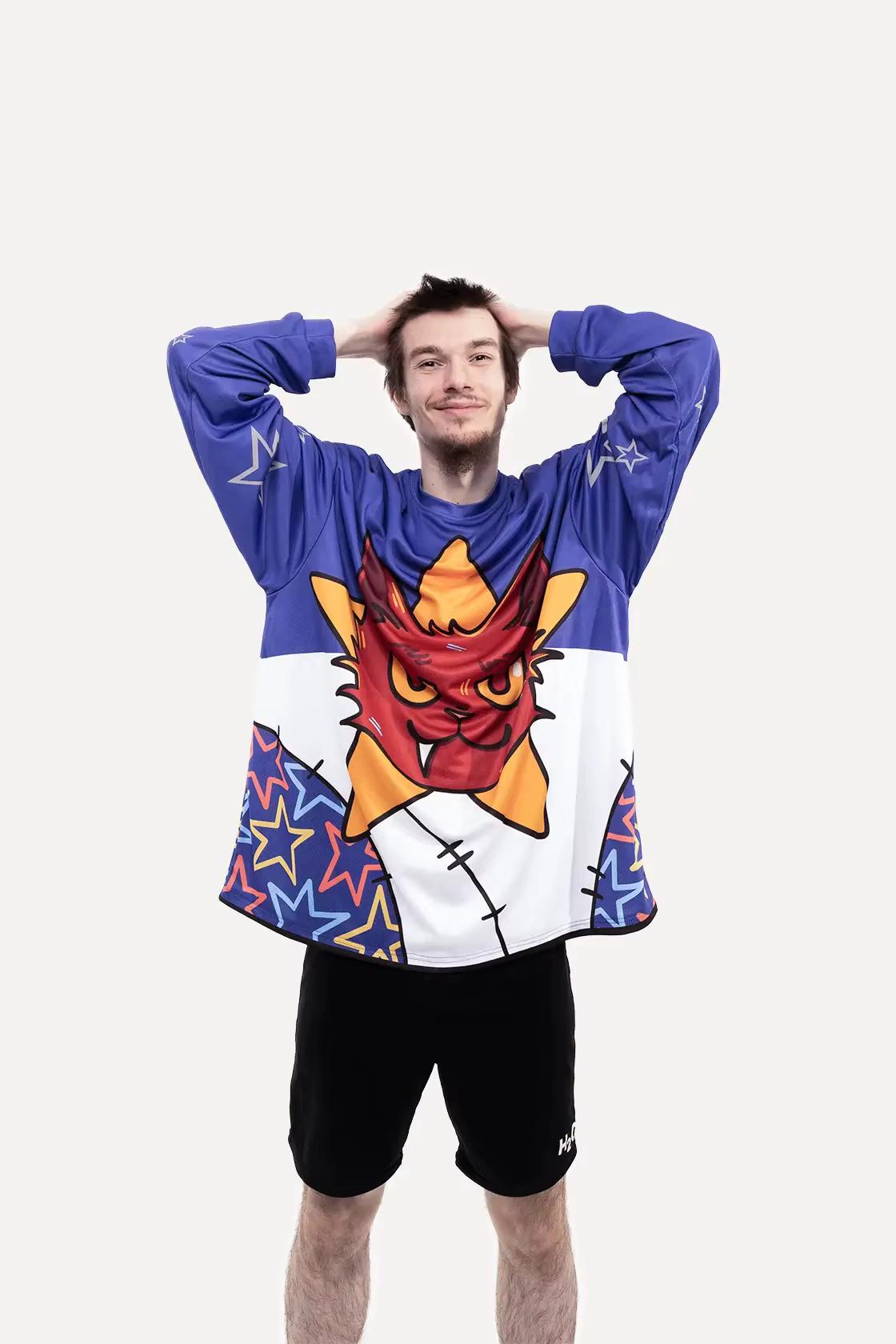 KSB Murzik – T-shirt à manches longues pour hommes et femmes, surdimensionné, style Harajuku, décont