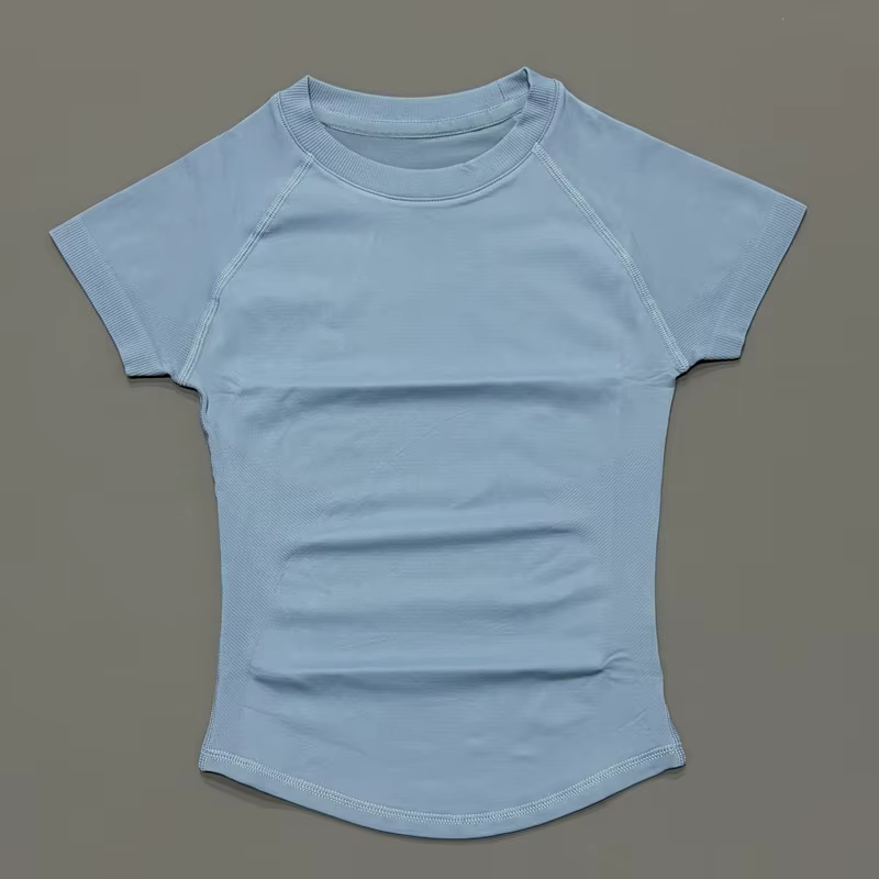 HISTELLO – haut de sport à manches courtes pour femmes, haut de yoga, vêtements d'entraînement, t-sh