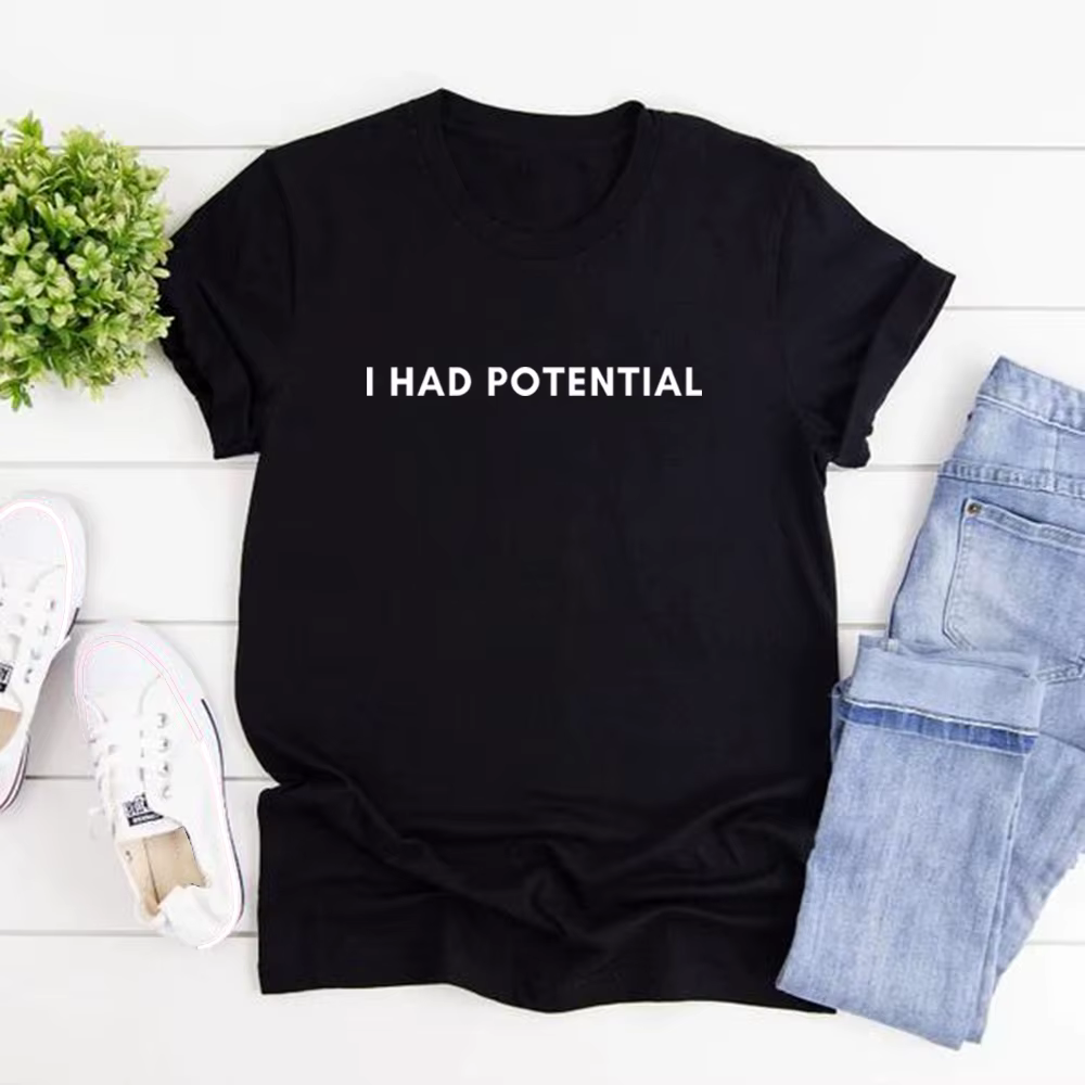 T-shirt Dr Grace's I Had Potential Project Hail Mary Jazz Hands, T-shirt graphique unisexe à manches