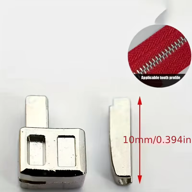 3/12 paires 5 #   Accessoires de réparation de fermeture éclair, base de prise gauche et droite, piè