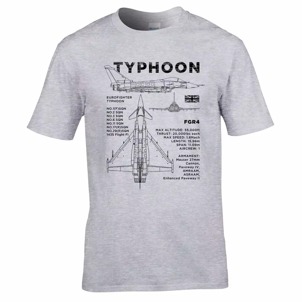 RAF Eurojean Vophoon Blueprint T-Shirt 100% Coton O-cou D'été À Manches Courtes Casual Hommes T-shir