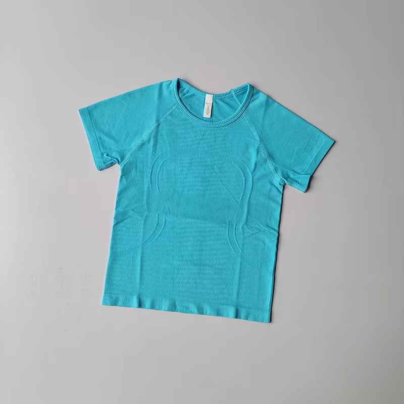 T-Shirt de Fitness à manches courtes pour femmes, haut d'entraînement respirant à séchage rapide pou