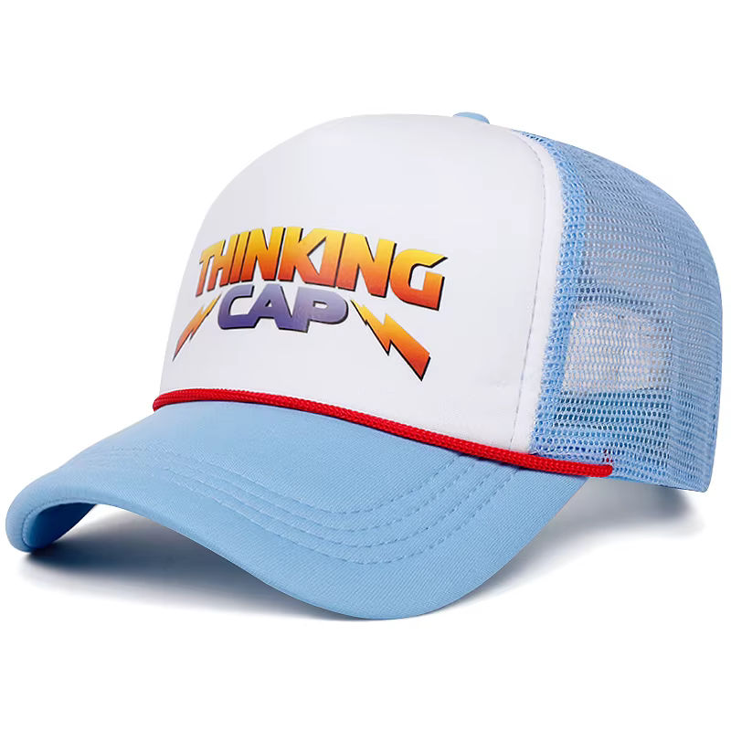 Casquette de baseball en maille respirante pour femmes et hommes, casquette de baseball brodée en ép