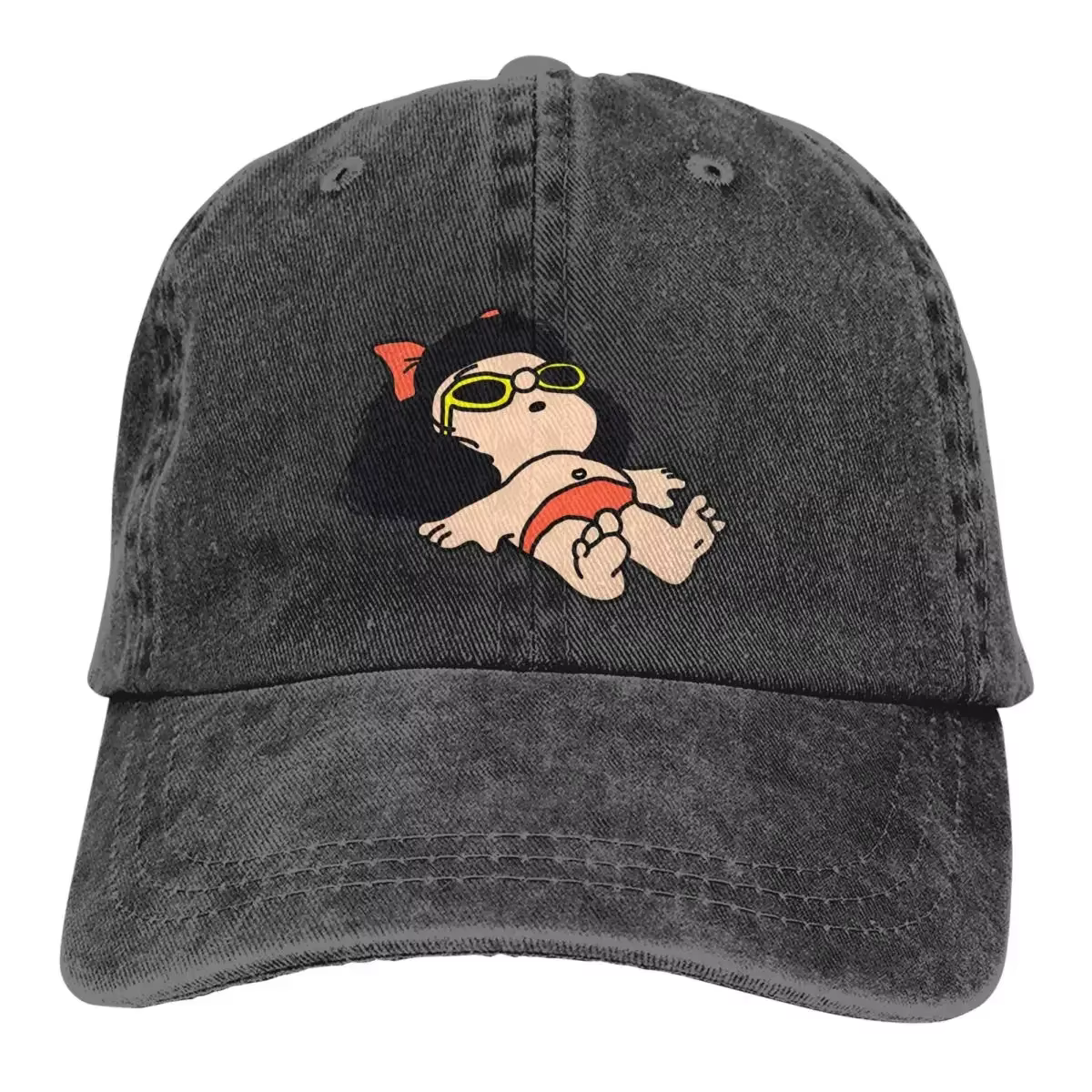 Mafalda – chapeau multicolore à visière pour femmes, casquette de plage, bain de soleil, visière col
